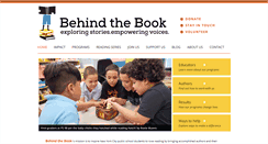 Desktop Screenshot of behindthebook.org